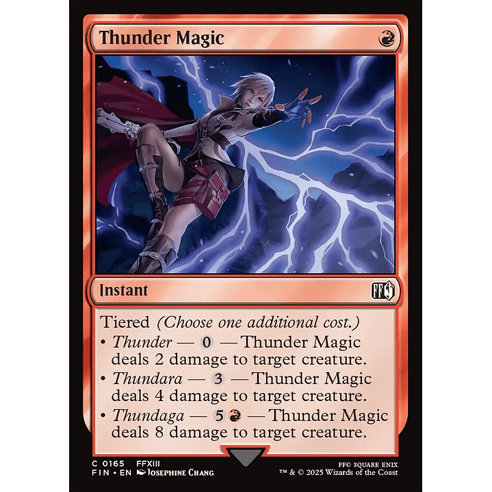 Thunder Magic (foil) | Español | NM | FIN 1