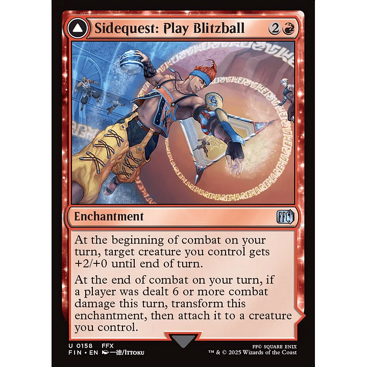 Sidequest: Play Blitzball // World Champion, Celestial Weapon | Español | NM | FIN 1