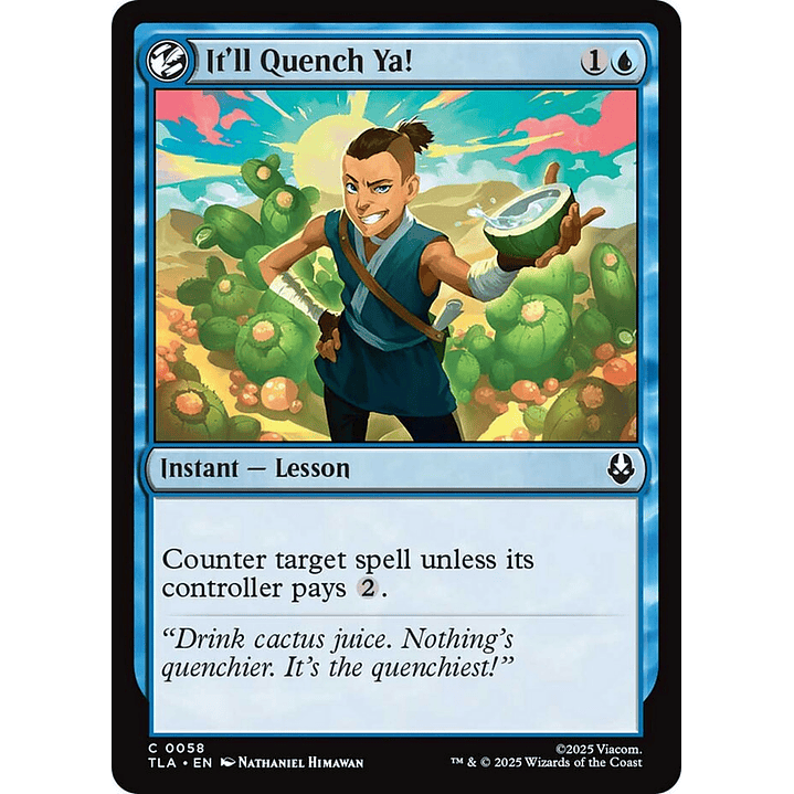 It'll Quench Ya! | Inglés | NM | TLA 1