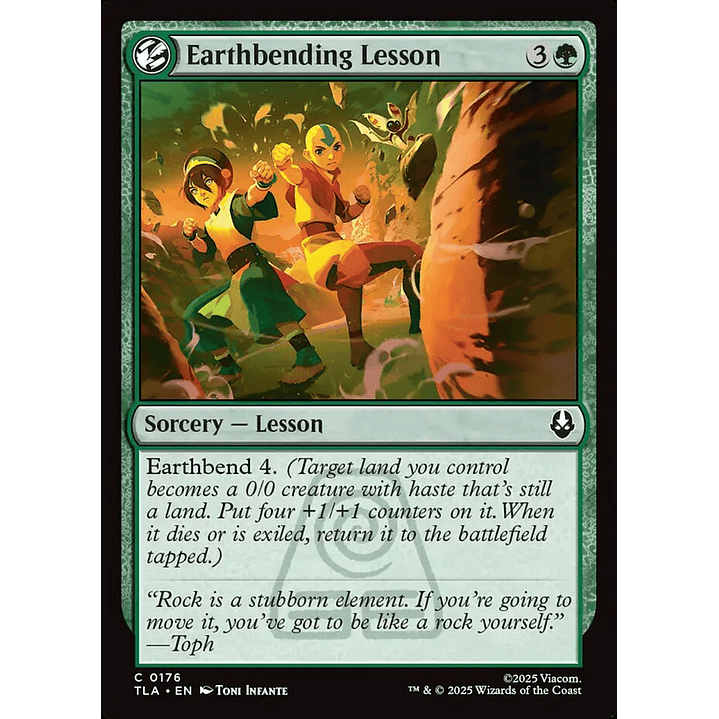 Earthbending Lesson | Inglés | NM | TLA 1