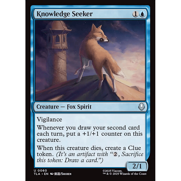 Knowledge Seeker (foil) | Inglés | NM | TLA 1
