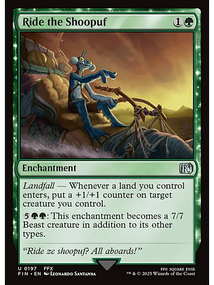 Ride the Shoopuf | Inglés | NM | FIN
