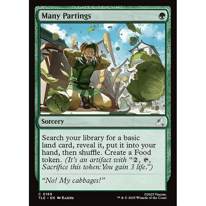 Many Partings (foil) | Inglés | NM | TLE 1