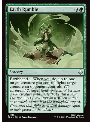 Earth Rumble (foil) | Inglés | NM | TLA
