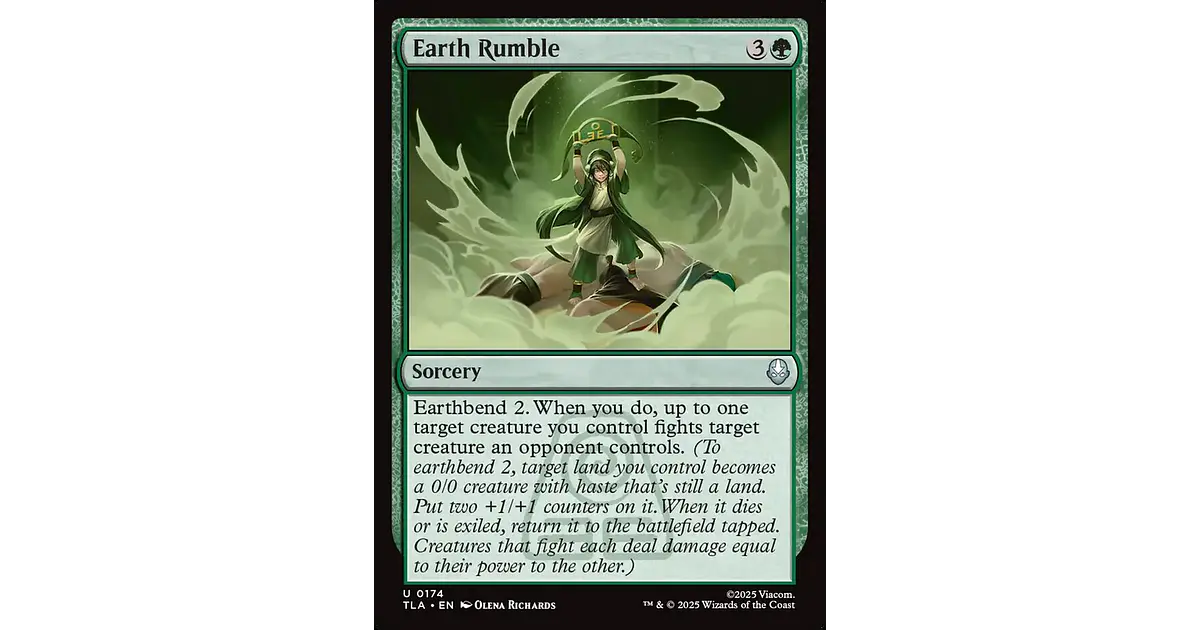 Earth Rumble | Inglés | NM | TLA