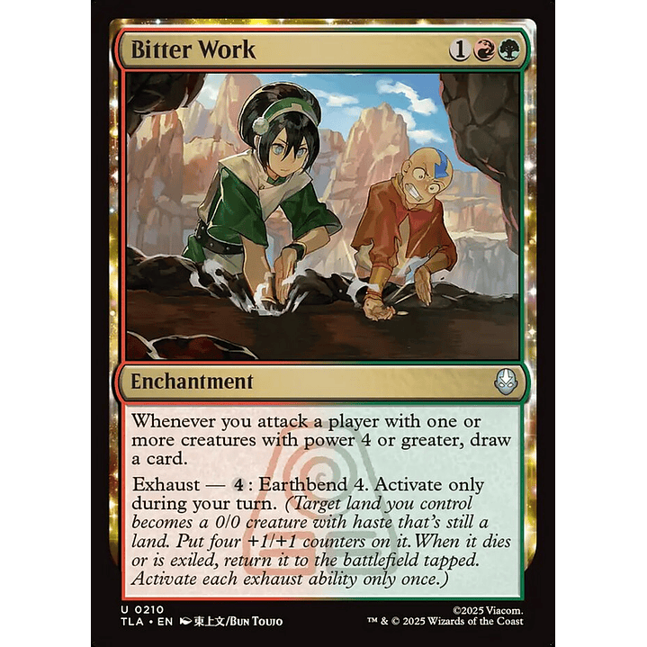 Bitter Work | Inglés | NM | TLA 1