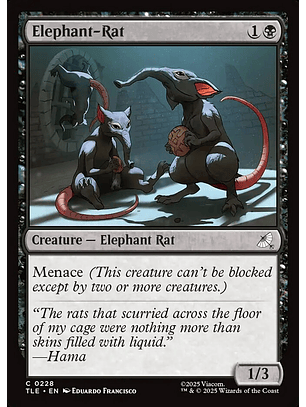 Elephant-Rat (foil) | Inglés | NM | TLE