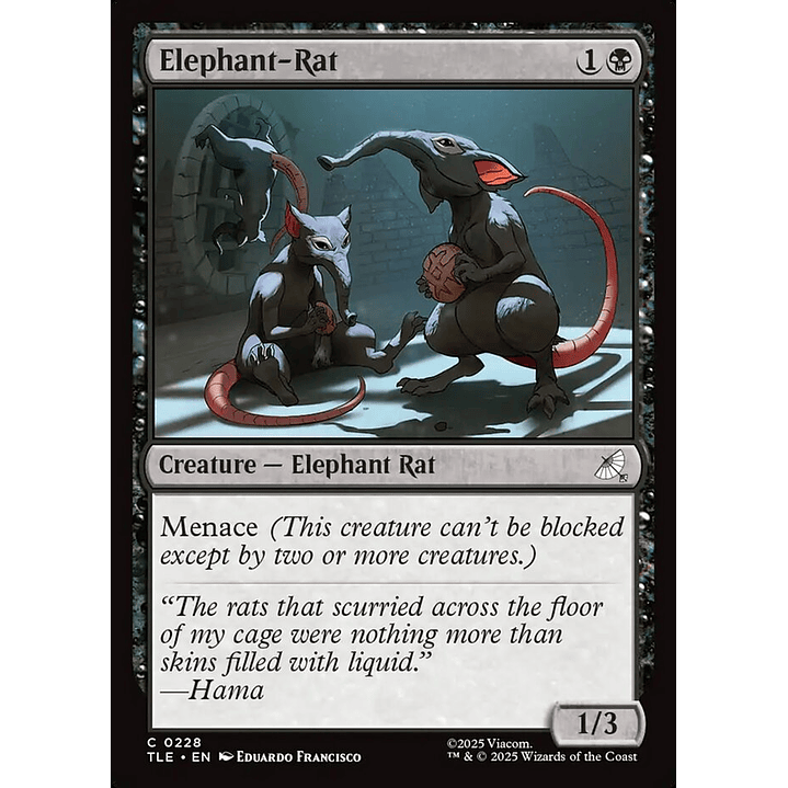 Elephant-Rat (foil) | Inglés | NM | TLE 1
