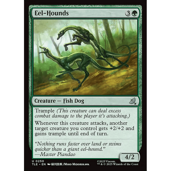 Eel-Hounds (foil) | Inglés | NM | TLE 1