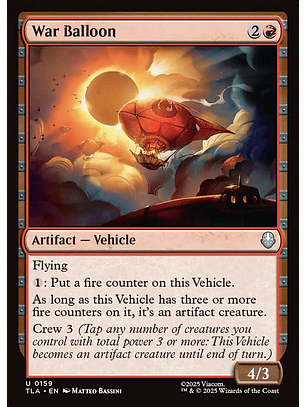 War Balloon (foil) | Inglés | NM | TLA