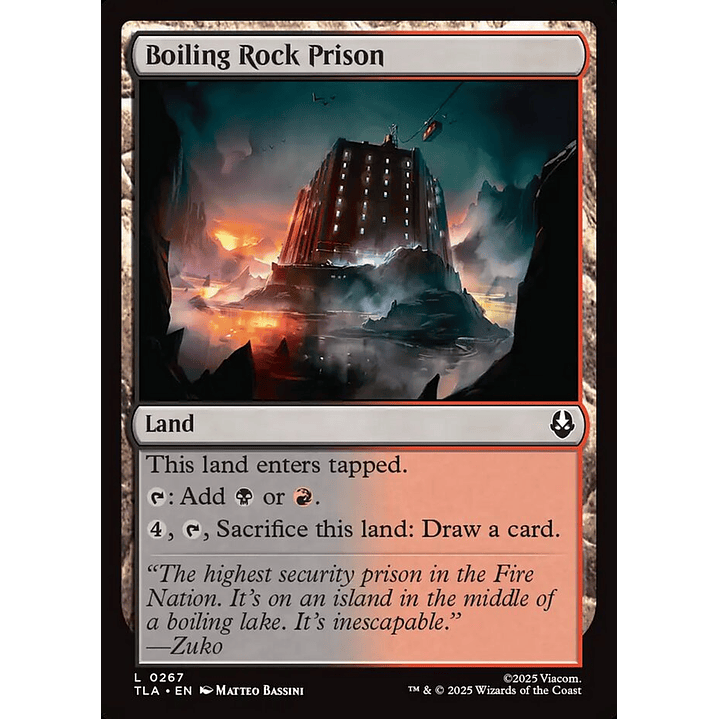 Boiling Rock Prison (foil) | Inglés | NM | TLA 1