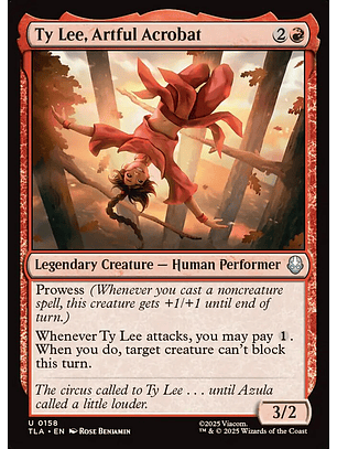 Ty Lee, Artful Acrobat | Inglés | NM | TLA