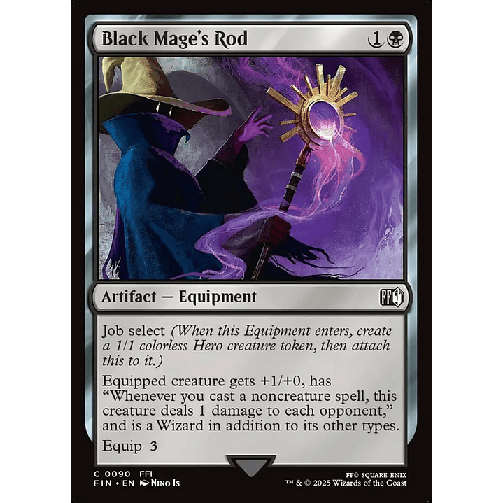 Black Mage's Rod | Inglés | NM | FIN 1