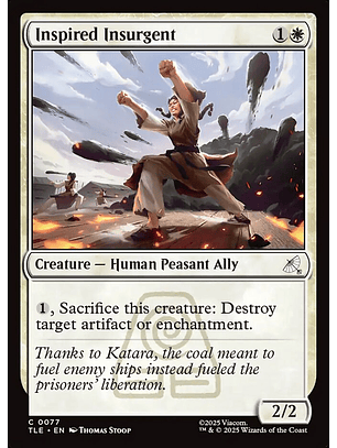 Inspired Insurgent | Inglés | NM | TLE