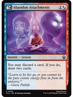 Abandon Attachments (foil) | Inglés | NM | TLA