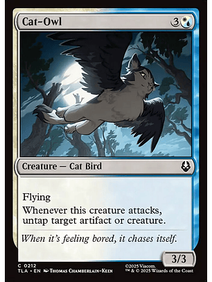 Cat-Owl | Inglés | NM | TLA
