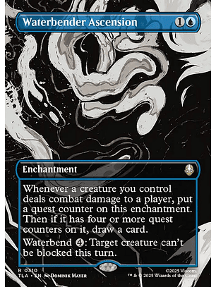 Waterbender Ascension (Borderless foil) | Inglés | NM | TLA