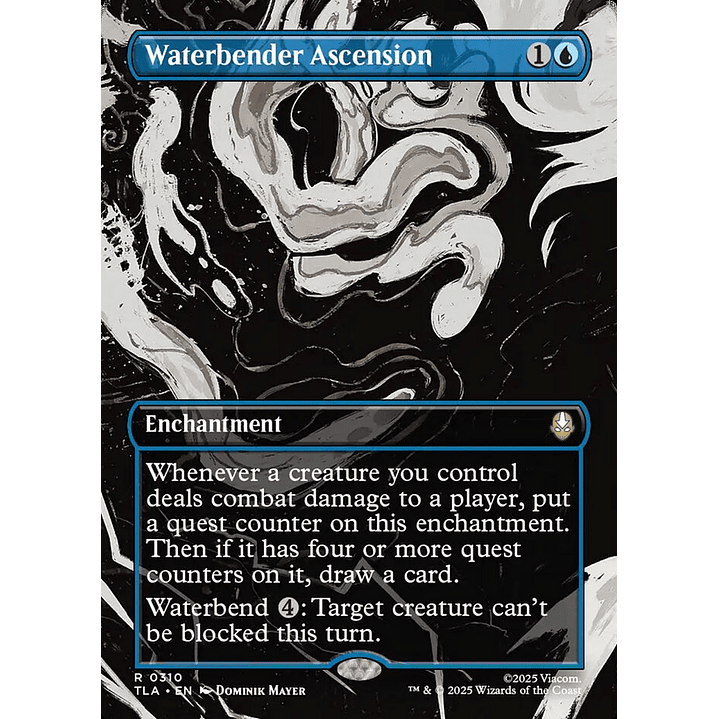 Waterbender Ascension (Borderless foil) | Inglés | NM | TLA 1