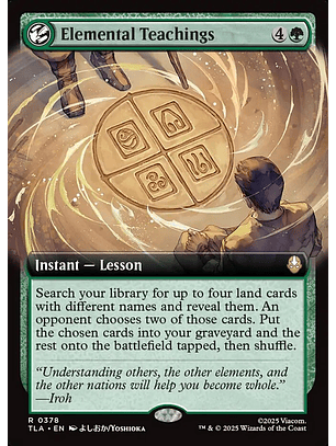 Elemental Teachings (Extended Art) | Inglés | NM | TLA