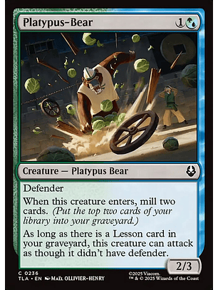 Platypus-Bear (foil) | Inglés | NM | TLA