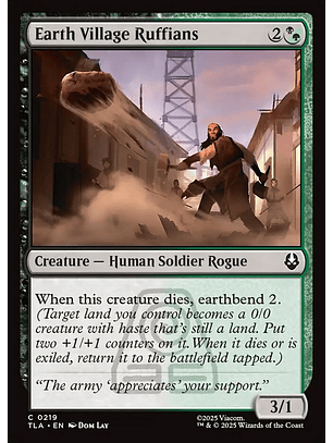 Earth Village Ruffians (foil) | Inglés | NM | TLA