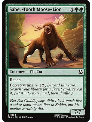 Saber-Tooth Moose-Lion | Español | NM | TLA