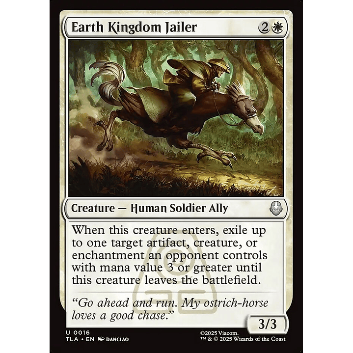 Earth Kingdom Jailer | Inglés | NM | TLA 1
