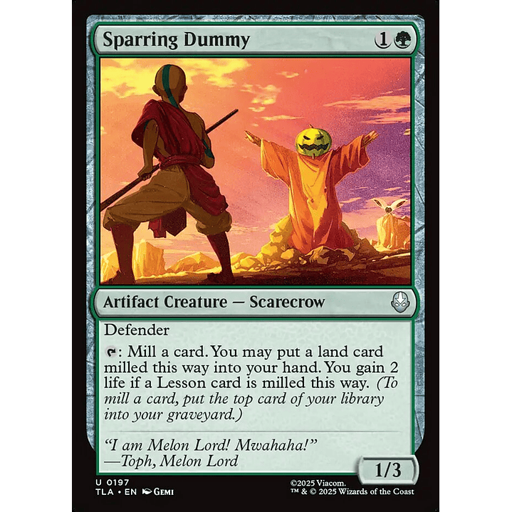 Sparring Dummy | Inglés | NM | TLA 1