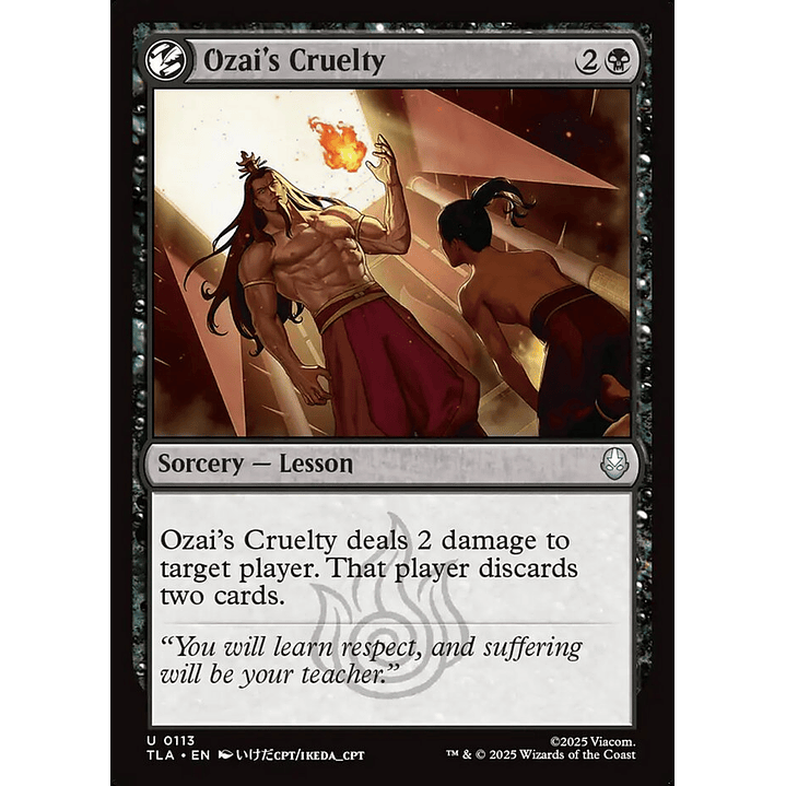 Ozai's Cruelty | Inglés | NM | TLA 1