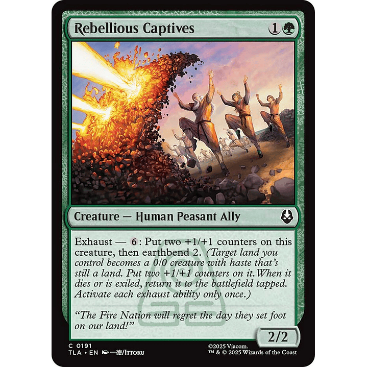 Rebellious Captives | Inglés | NM | TLA 1