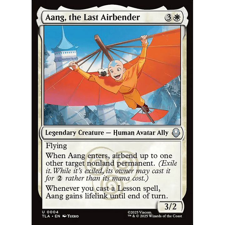 Aang, the Last Airbender | Inglés | NM | TLA 1