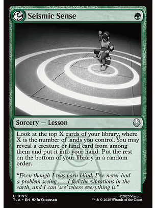 Seismic Sense | Inglés | NM | TLA