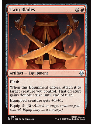 Twin Blades | Inglés | NM | TLA