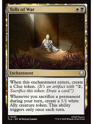 Tolls of War | Inglés | NM | TLA