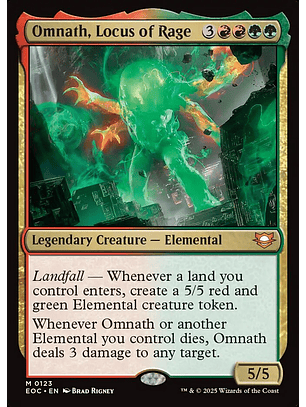 Omnath, Locus of Rage | Inglés | NM | EOC