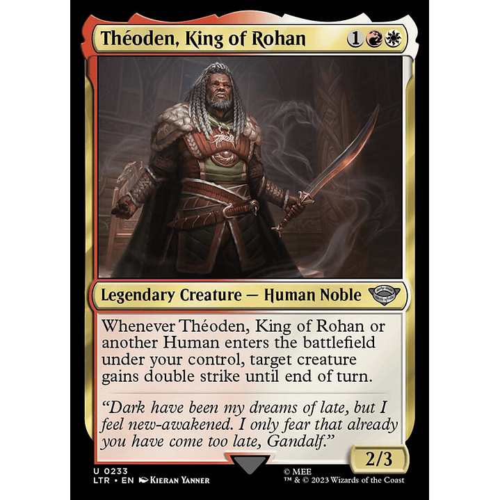 Théoden, King of Rohan (foil) | Inglés | NM | LTR 1