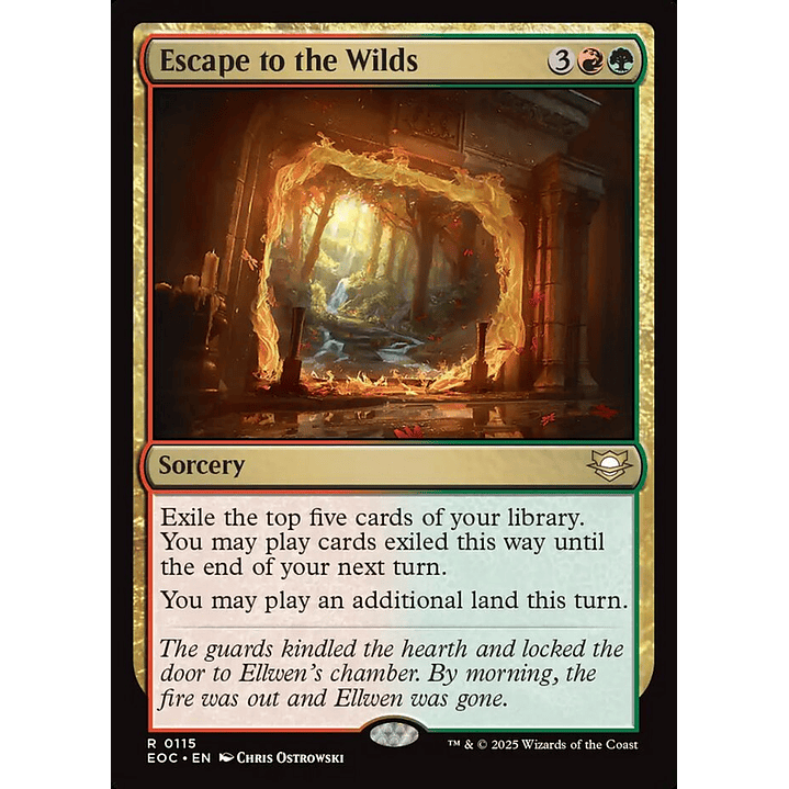 Escape to the Wilds | Inglés | NM | EOC 1