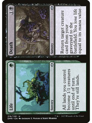 Life // Death | Inglés | NM | DMR