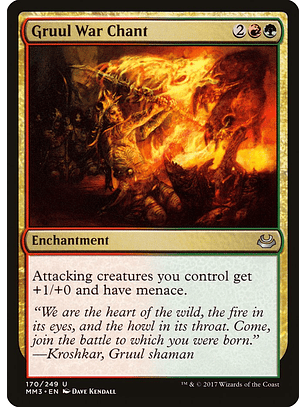 Gruul War Chant | Inglés | NM | MM3