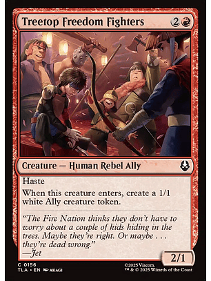 Treetop Freedom Fighters (foil) | Inglés | NM | TLA