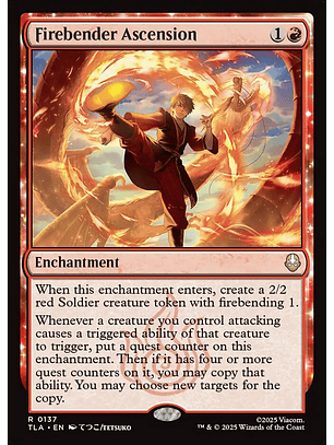 Firebender Ascension | Inglés | NM | TLA