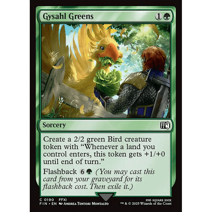 Gysahl Greens | Inglés | NM | FIN 1