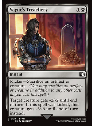 Vayne's Treachery (foil) | Inglés | NM | FIN