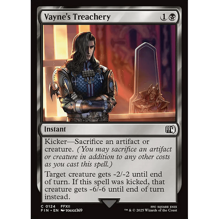 Vayne's Treachery (foil) | Inglés | NM | FIN 1