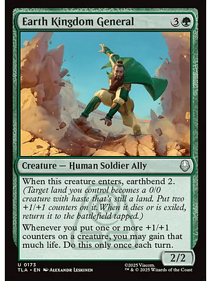Earth Kingdom General (foil) | Inglés | NM | TLA