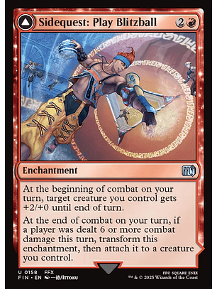 Sidequest: Play Blitzball // World Champion, Celestial Weapon | Inglés | NM | FIN