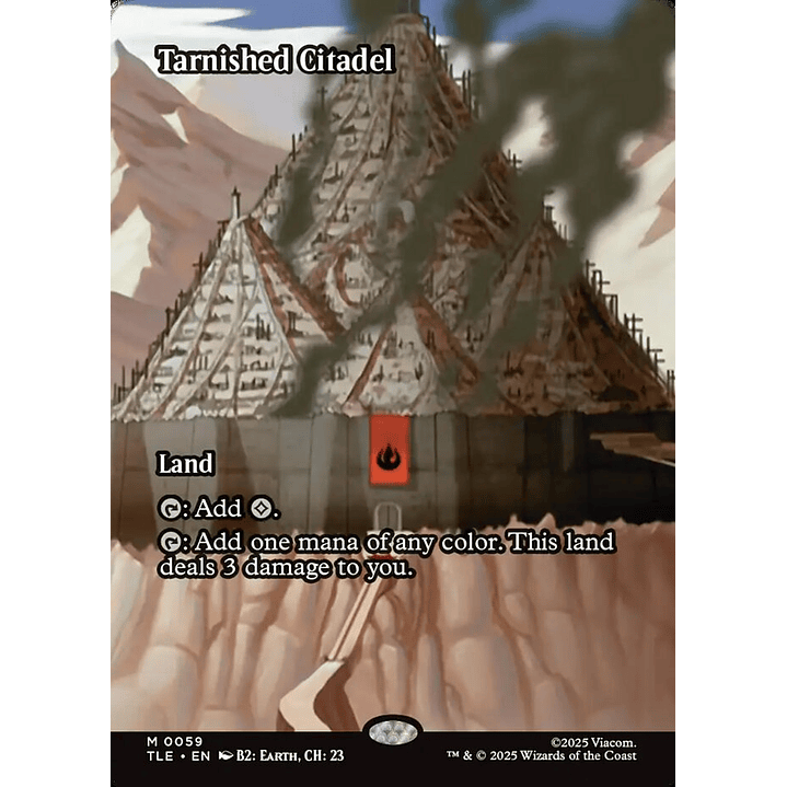 Tarnished Citadel (Borderless) | Inglés | NM | TLE 1