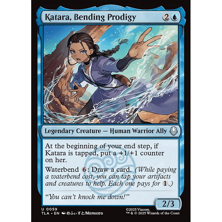Katara, Bending Prodigy | Inglés | NM | TLA 1