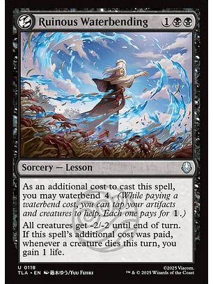 Ruinous Waterbending (foil) | Inglés | NM | TLA