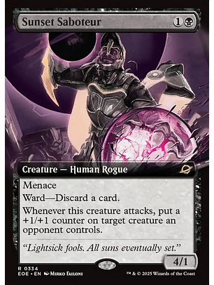 Sunset Saboteur (Extended Art) | Inglés | NM | EOE